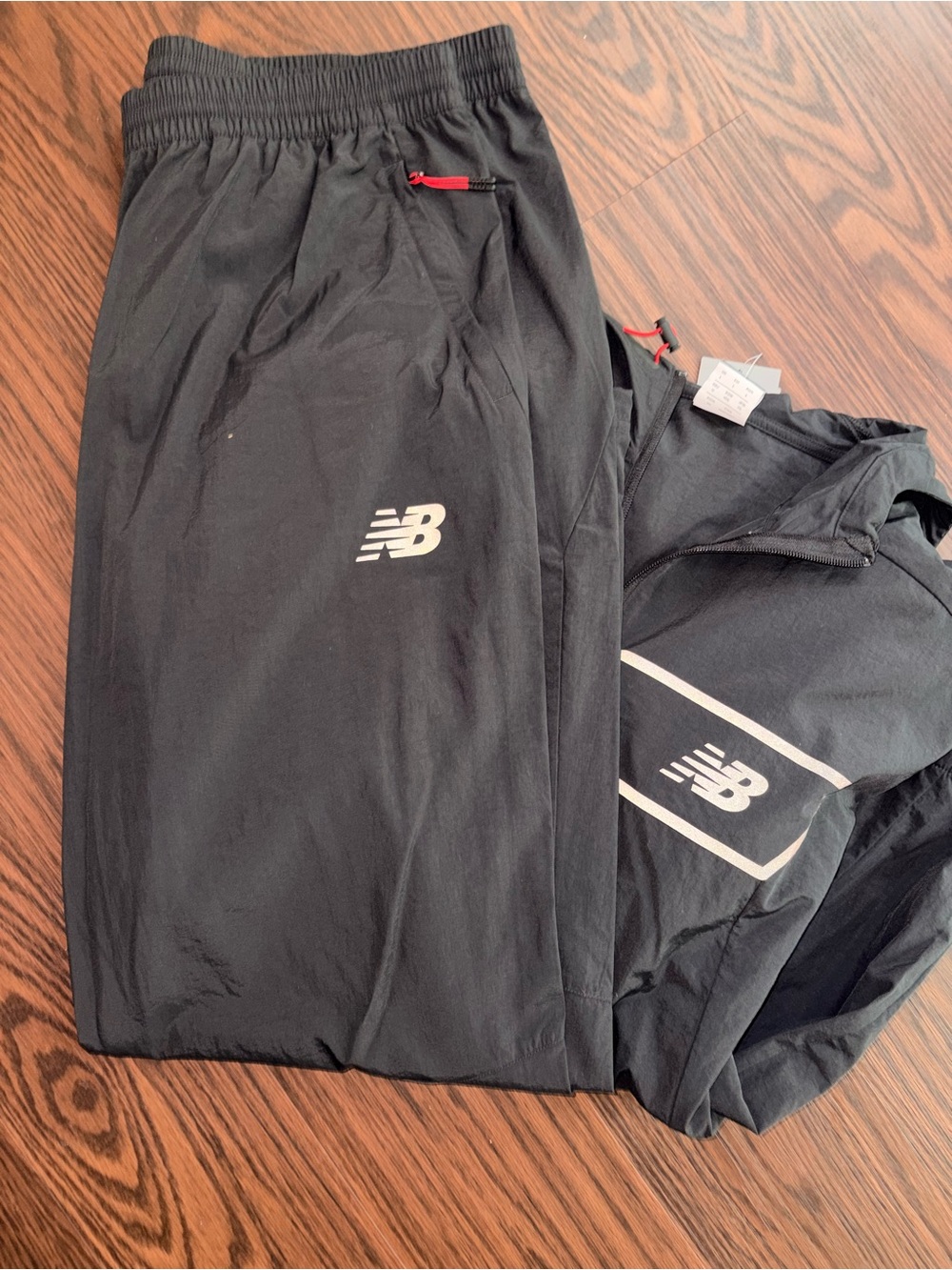 New Balance Black Men’s Lightweight Track Set